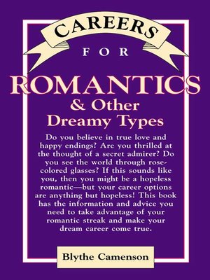 cover image of Careers for Romantics & Other Dreamy Types